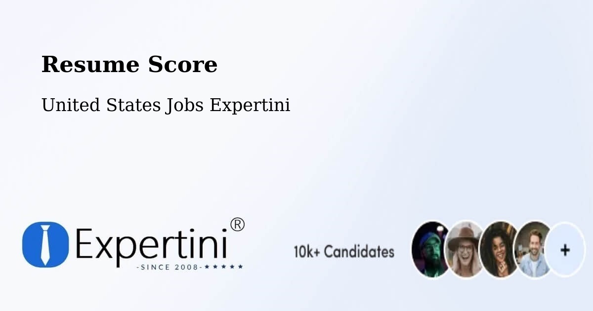 Resume Score & Job Description Match Tool – Hellertown - United States Jobs Expertini